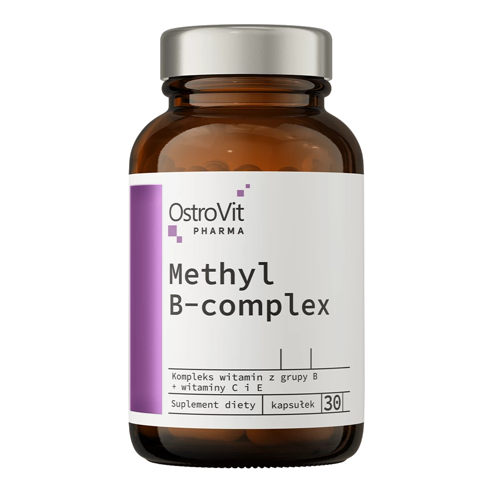 OstroVit - Pharma Methyl B-Complex - 30 kapsułek